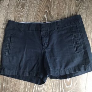 Size 2 jcp navy blue chino shorts